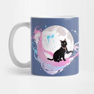 Moon Cat Mug